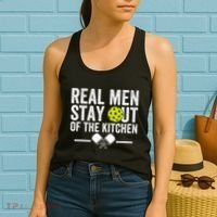 Real Stay Out Of The Kitchen Women's Tank Top thumb 2