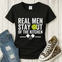 Real Stay Out Of The Kitchen Women's T-Shirt thumb 3