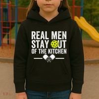 Real Stay Out Of The Kitchen Kids Hoodie thumb 3