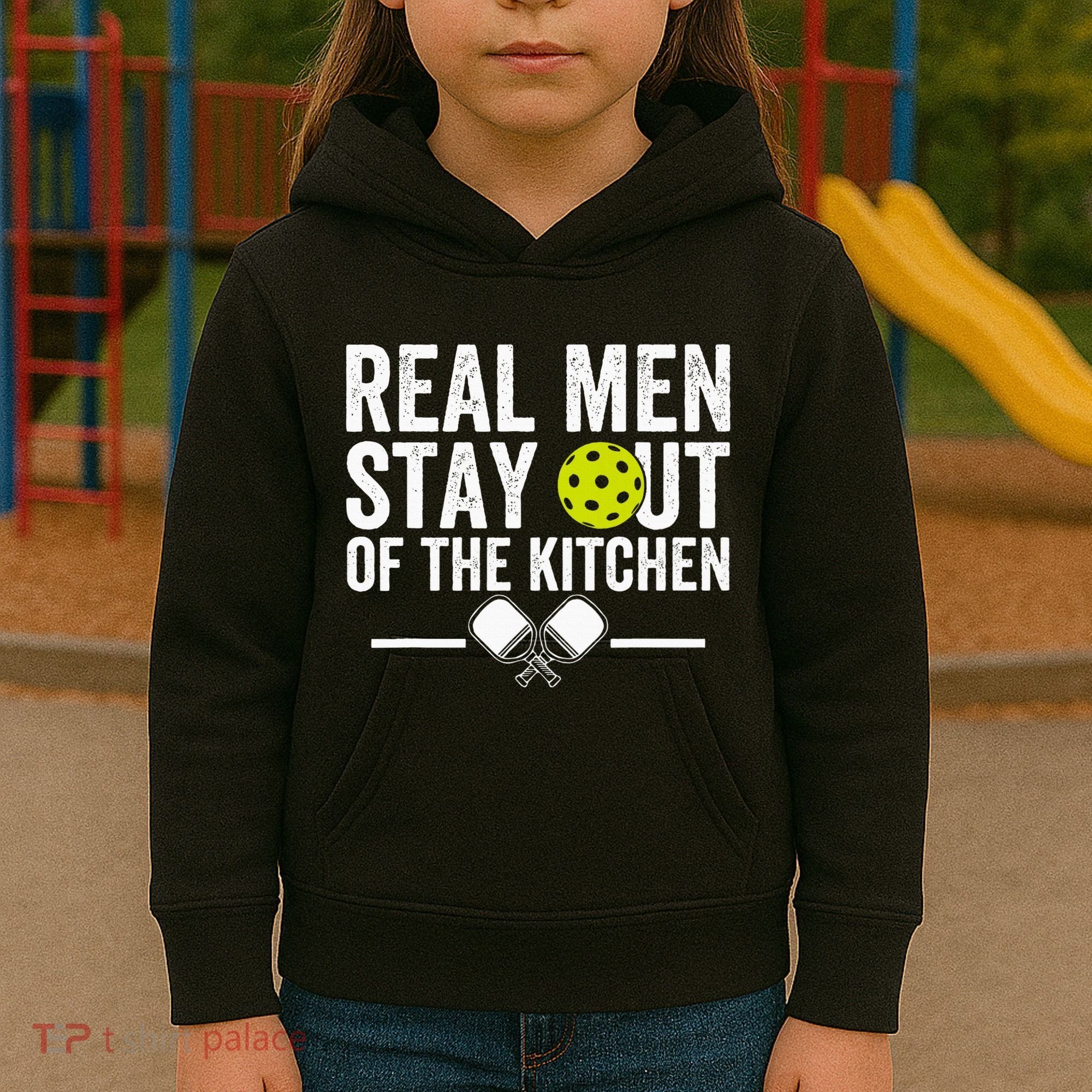 Real Stay Out Of The Kitchen Kids Hoodie