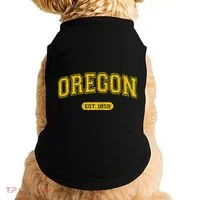 Retro Schoolstyle Oregon 1859 Distressed Doggie Tank thumb 0
