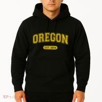 Retro Schoolstyle Oregon 1859 Distressed Hoodie thumb 2