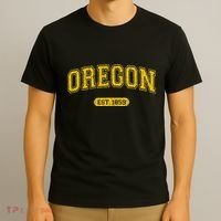 Retro Schoolstyle Oregon 1859 Distressed T-Shirt thumb 3