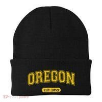 Retro Schoolstyle Oregon 1859 Distressed Beanie thumb 0