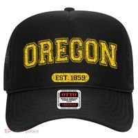 Retro Schoolstyle Oregon 1859 Distressed Hat thumb 0