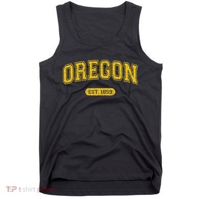 Retro Schoolstyle Oregon 1859 Distressed Tank Top