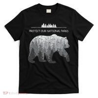 Resist Save Our Parks Alt Us National Parks Bear Nature T-Shirt thumb 0
