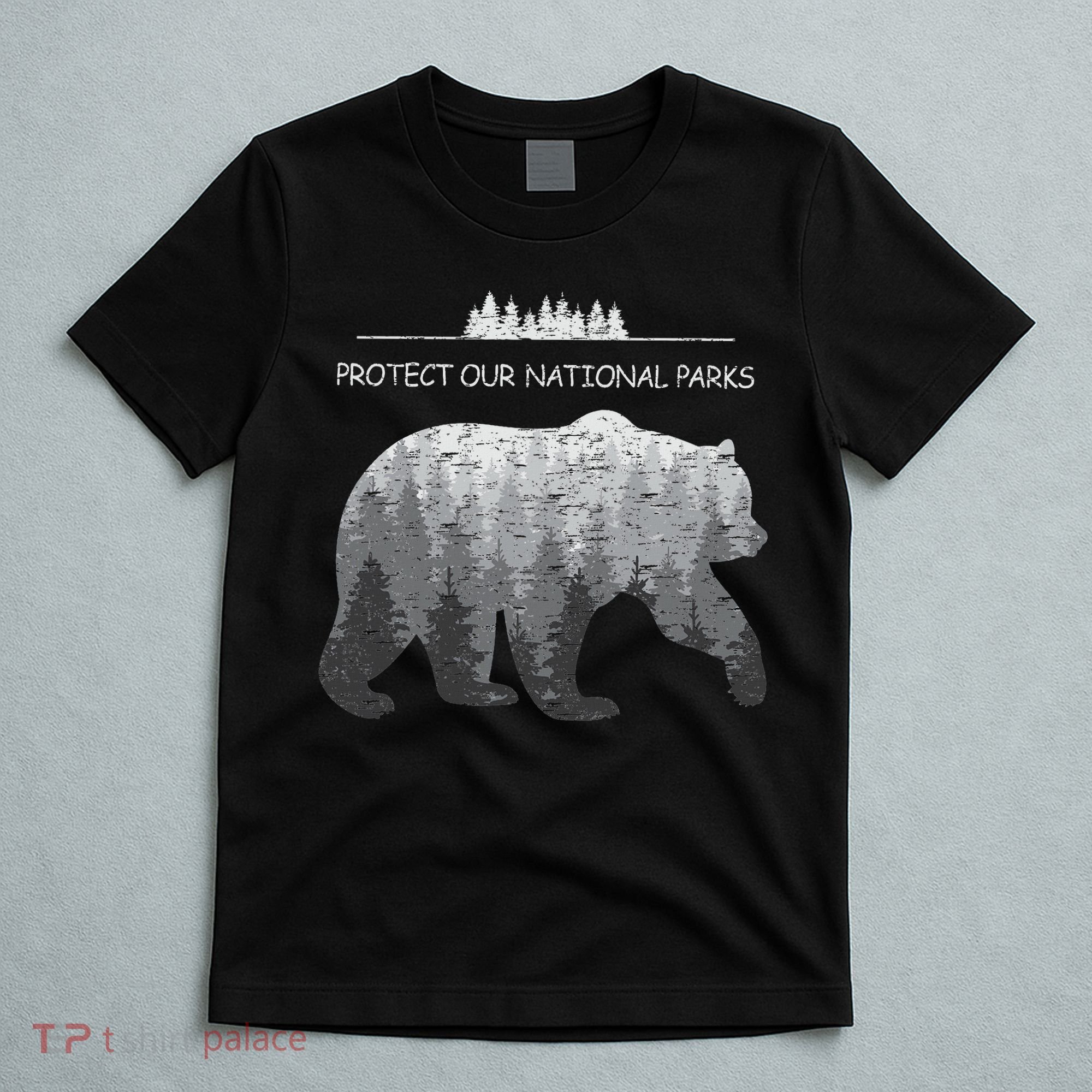 Resist Save Our Parks Alt Us National Parks Bear Nature T-Shirt