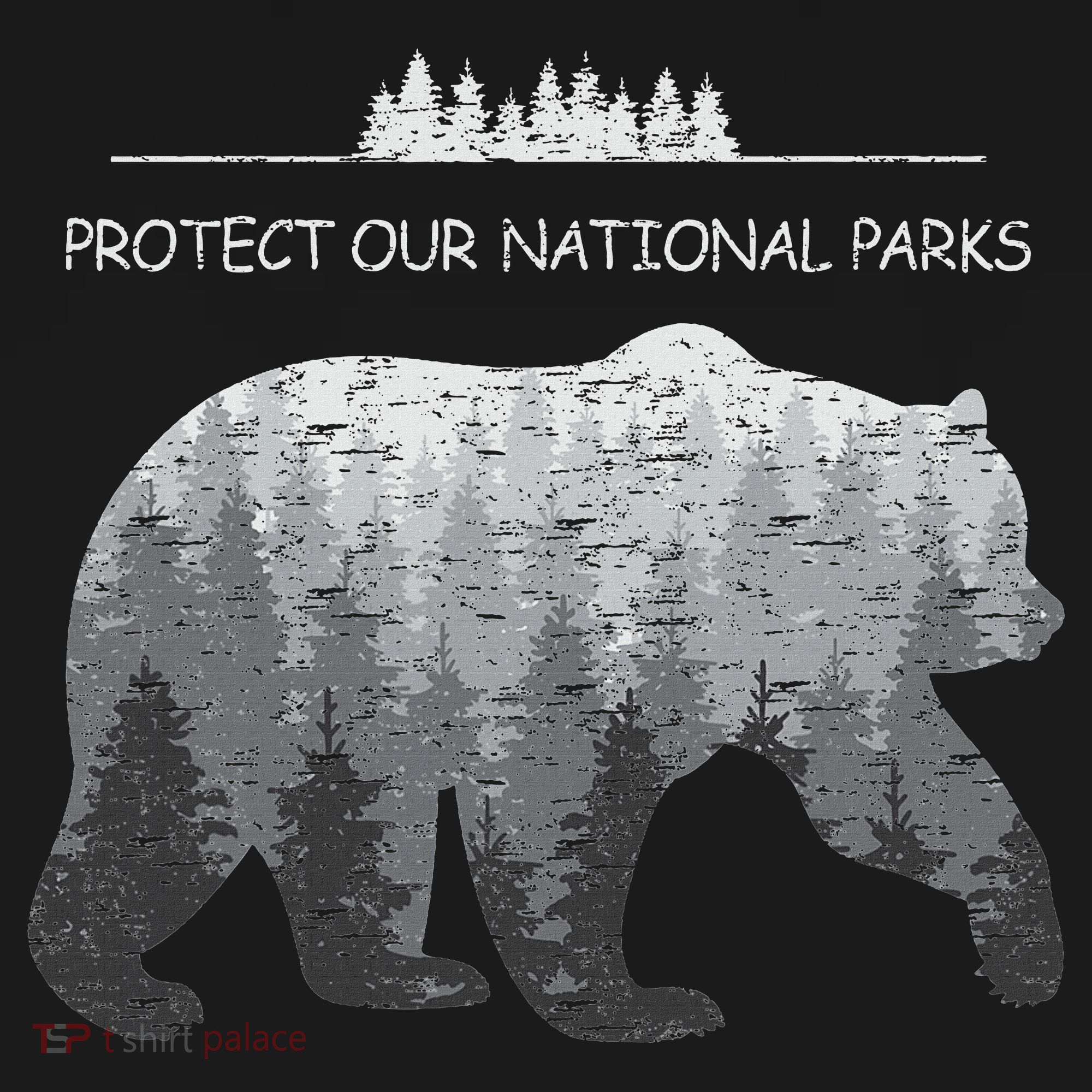 Resist Save Our Parks Alt Us National Parks Bear Nature T-Shirt
