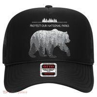 Resist Save Our Parks Alt Us National Parks Bear Nature Hat thumb 0