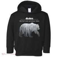 Resist Save Our Parks Alt Us National Parks Bear Nature Toddler Hoodie thumb 0