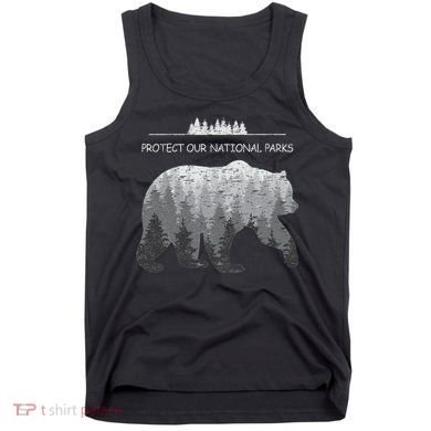 Resist Save Our Parks Alt Us National Parks Bear Nature Tank Top
