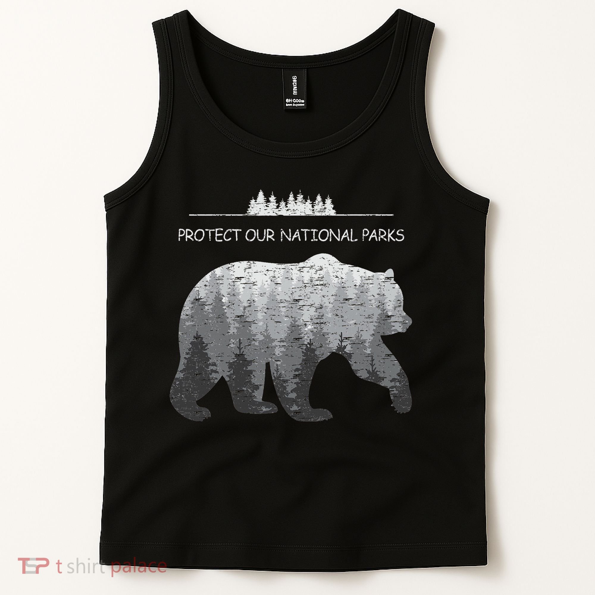 Resist Save Our Parks Alt Us National Parks Bear Nature Tank Top