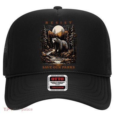 Resist Save Our Parks US National Parks Bear Nature Hat