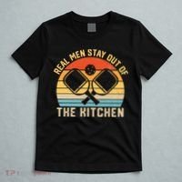 Real Stay Out of the Kitchen Vintage Pickleball T-Shirt thumb 5