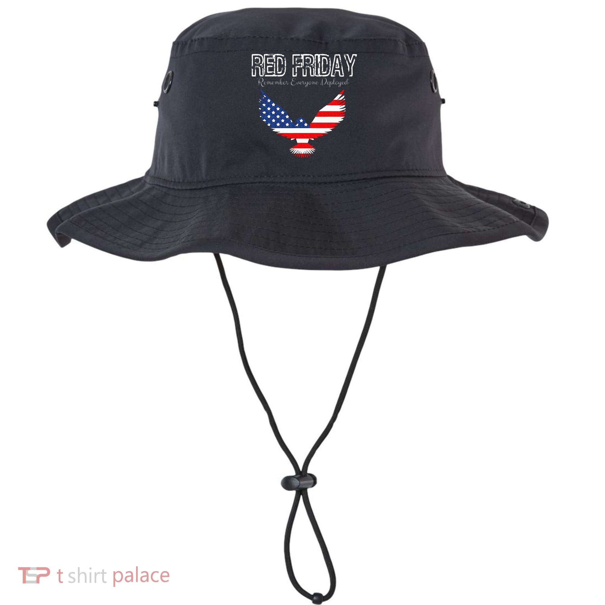 R.E.D. Support Our Troops Wear Red On Friday Bucket Hat