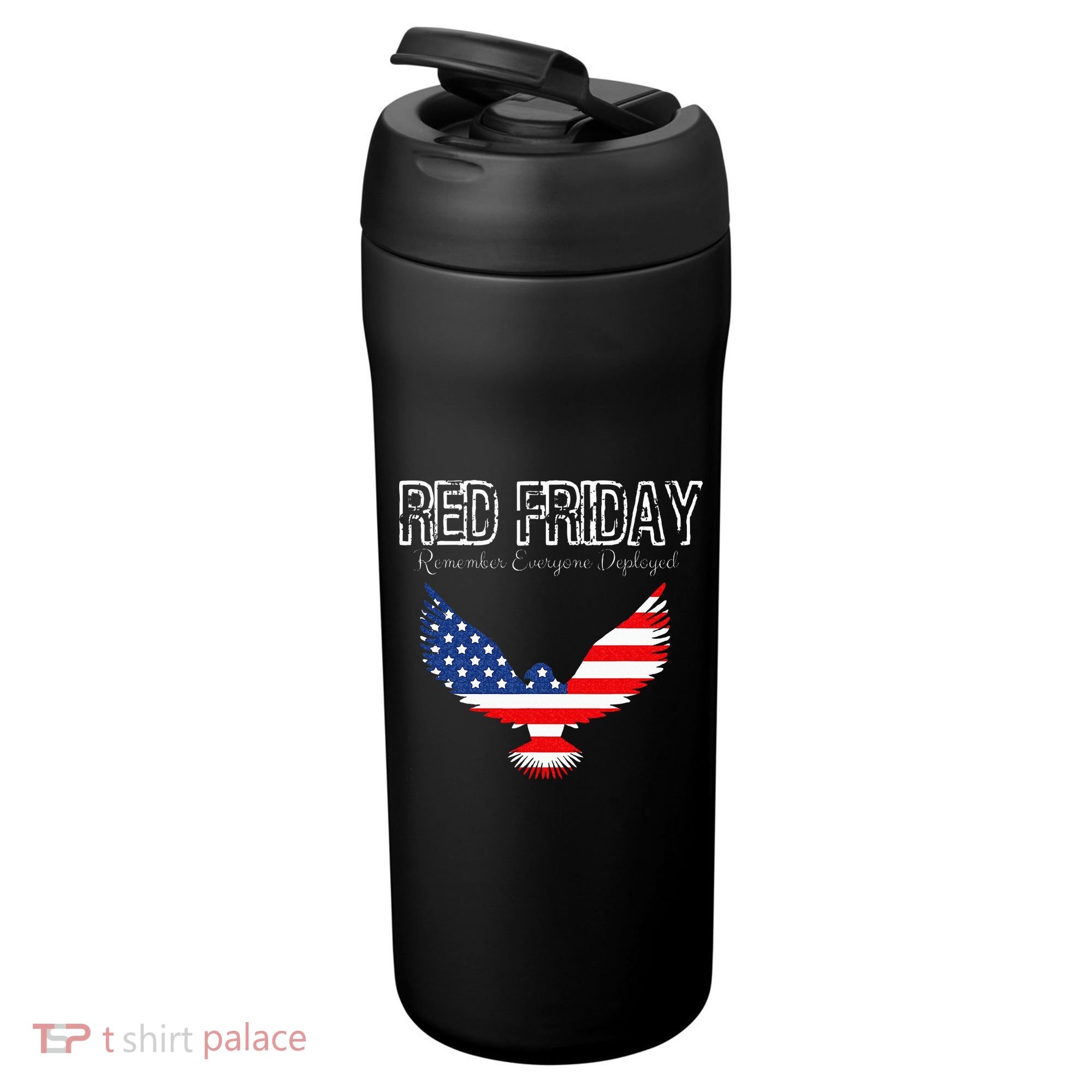 R.E.D. Support Our Troops Wear Red On Friday 24oz Duet Stainless Steel Tumbler