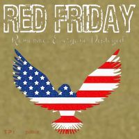 R.E.D. Support Our Troops Wear Red On Friday Garment-Dyed Women's Muscle Tee thumb 6