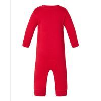 R.E.D. Support Our Troops Wear Red On Friday Infant Fleece One Piece thumb 1