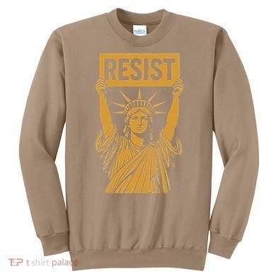 Resist Statue Of Liberty Rebel Protest Against High Tariffs Sweatshirt