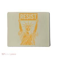Resist Statue Of Liberty Rebel Protest Against High Tariffs Mousepad thumb 0