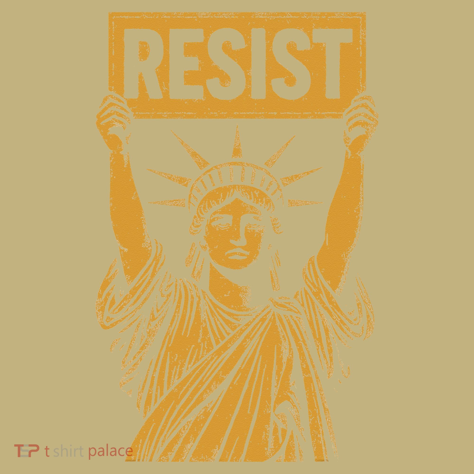 Resist Statue Of Liberty Rebel Protest Against High Tariffs Mousepad