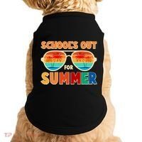 Retro Schools Out For Summer Doggie Tank thumb 0