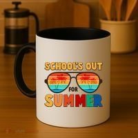 Retro Schools Out For Summer Coffee Mug thumb 4