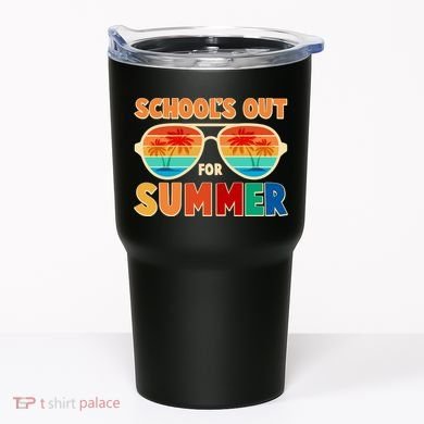 Retro Schools Out For Summer Tumbler