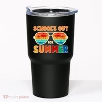 Retro Schools Out For Summer Tumbler thumb 0