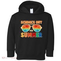 Retro Schools Out For Summer Toddler Hoodie thumb 0