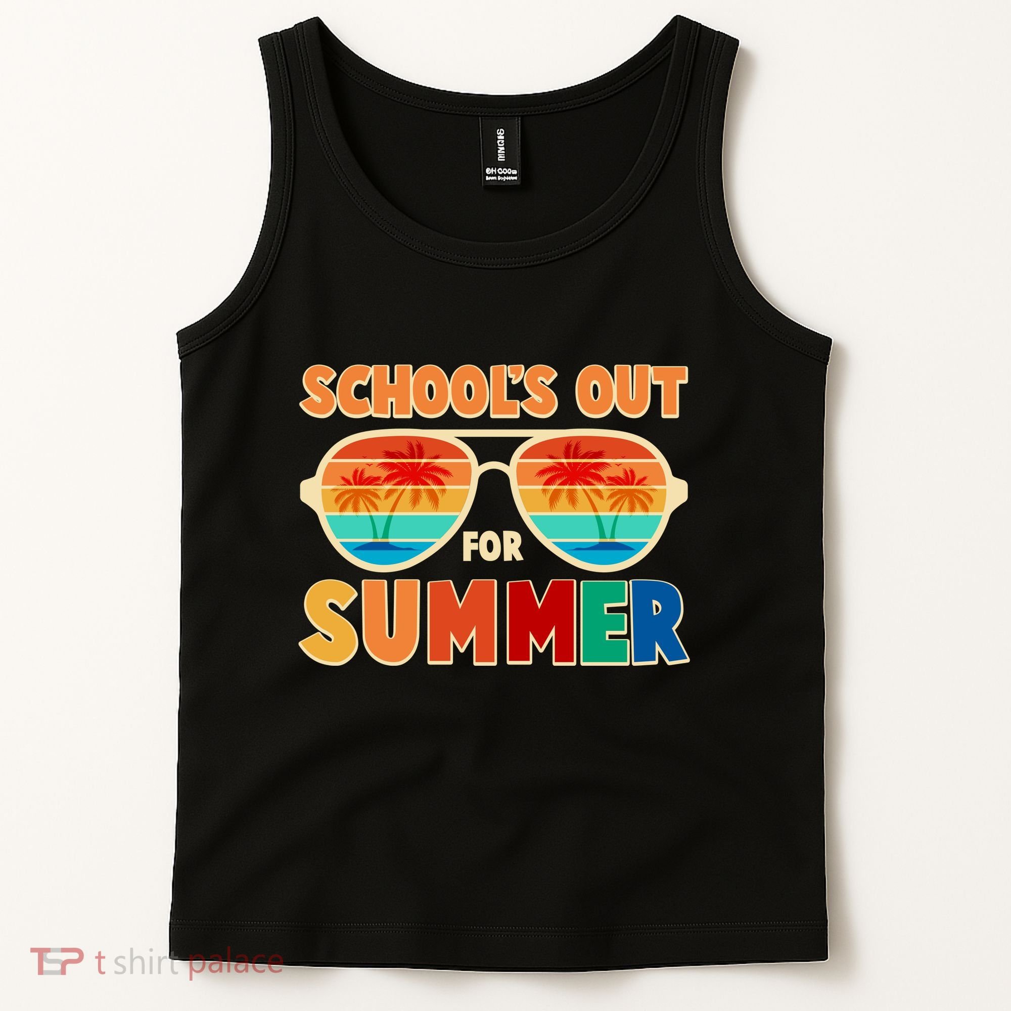 Retro Schools Out For Summer Tank Top