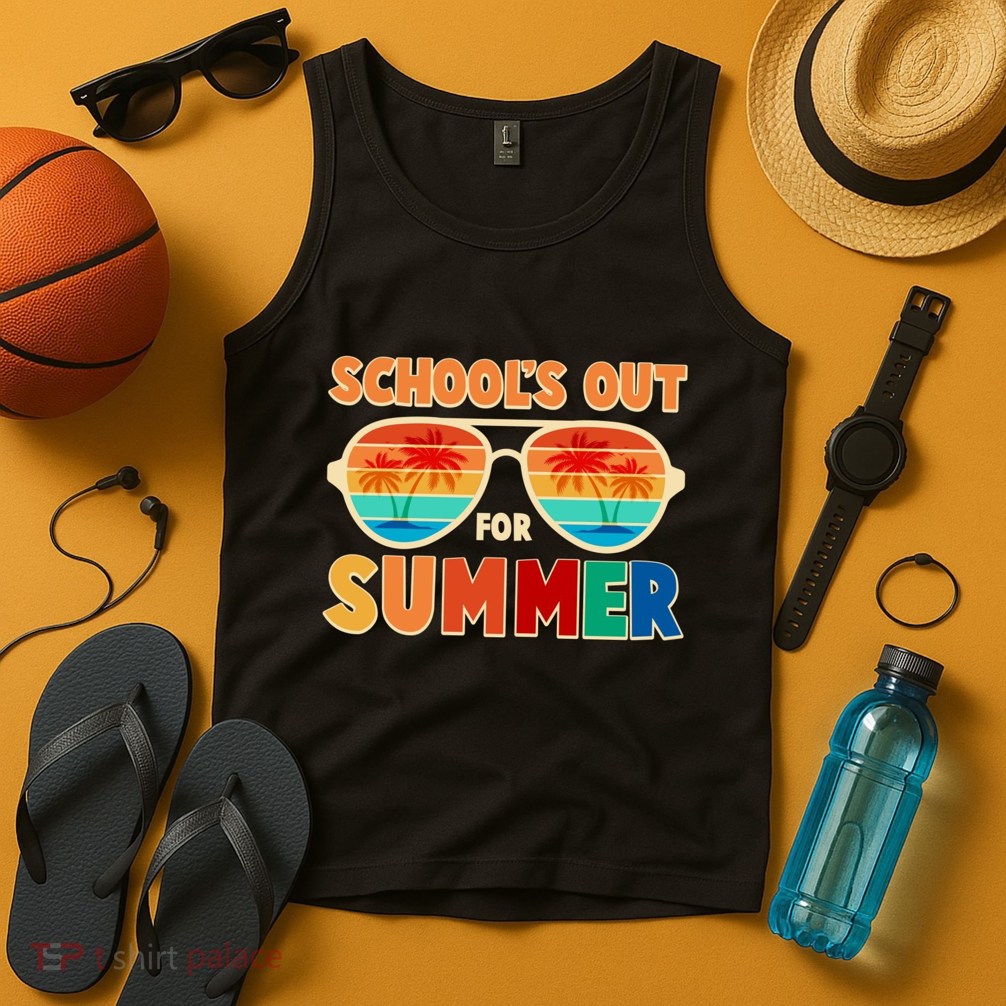 Retro Schools Out For Summer Tank Top