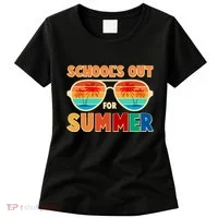 Retro Schools Out For Summer Women's T-Shirt thumb 0