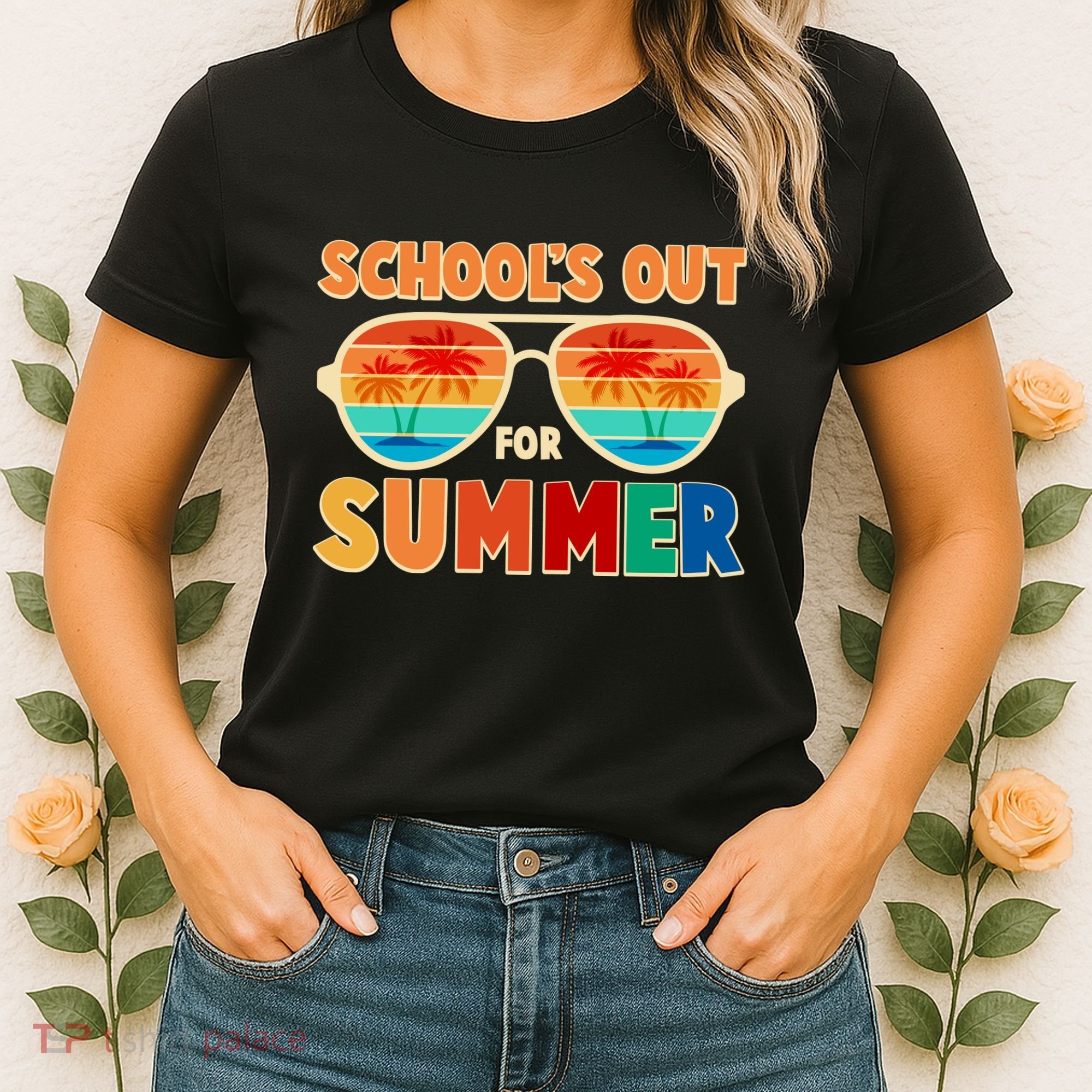 Retro Schools Out For Summer Women's T-Shirt
