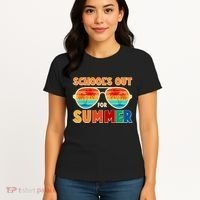 Retro Schools Out For Summer Women's T-Shirt thumb 4