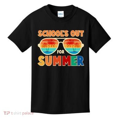 Retro Schools Out For Summer Kids T-Shirt