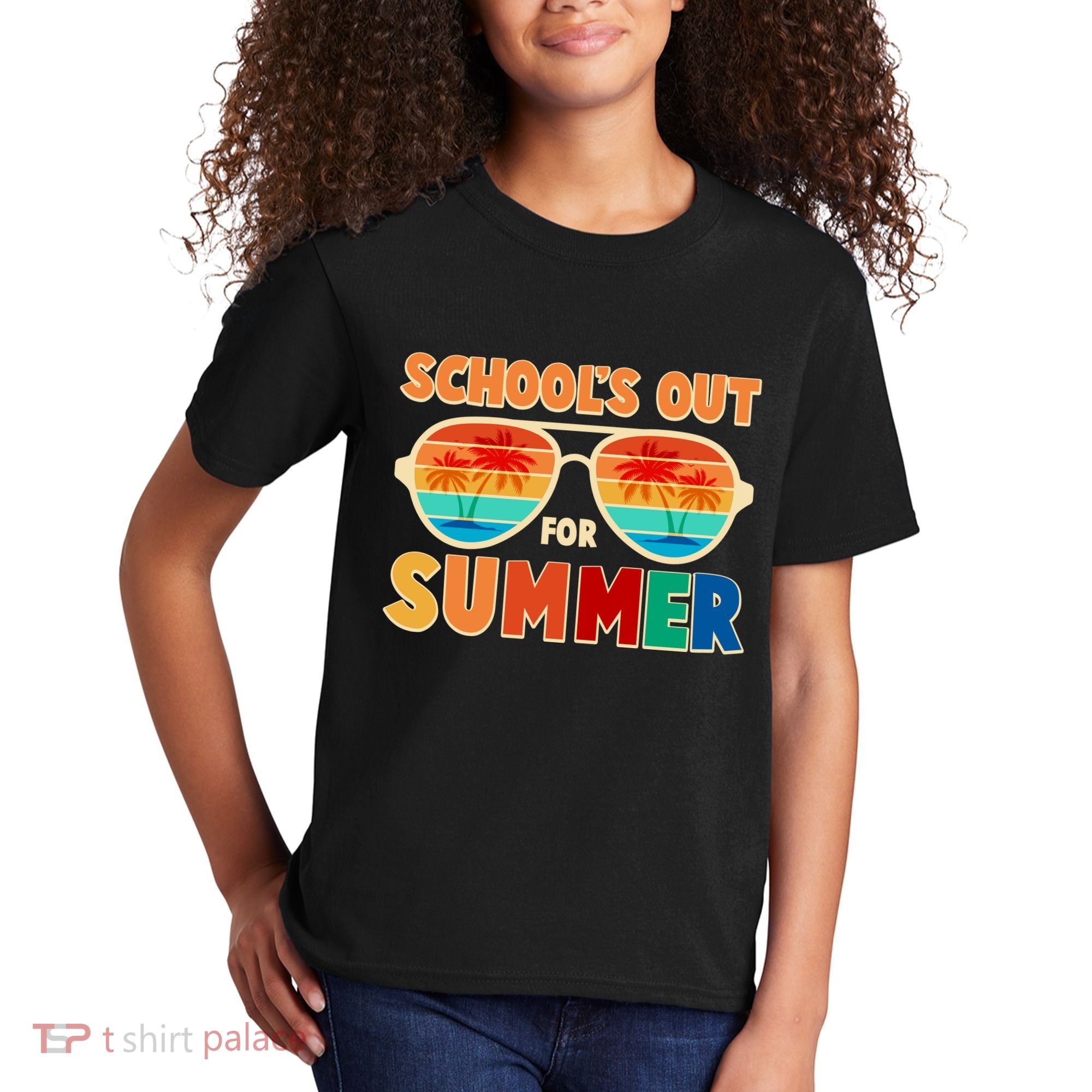 Retro Schools Out For Summer Kids T-Shirt