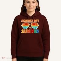 Retro Schools Out For Summer Hoodie thumb 5