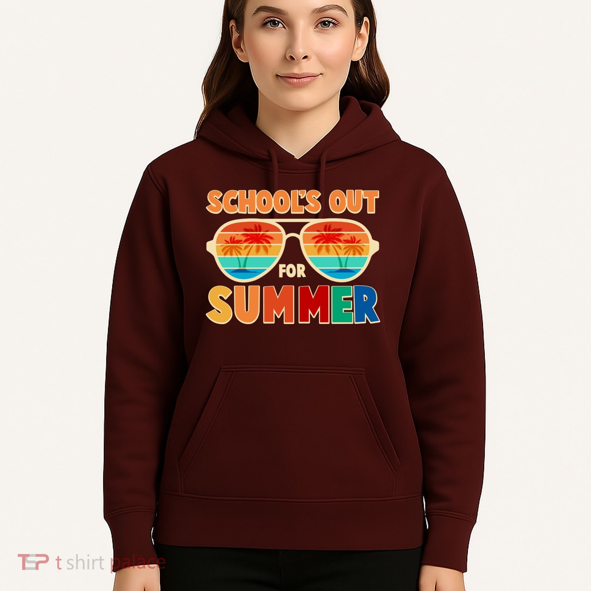 Retro Schools Out For Summer Hoodie