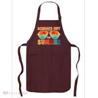 Retro Schools Out For Summer Apron thumb 0