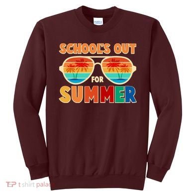 Retro Schools Out For Summer Sweatshirt