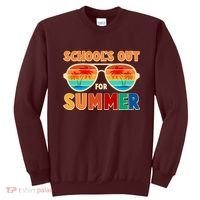 Retro Schools Out For Summer Sweatshirt thumb 0