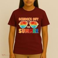 Retro Schools Out For Summer T-Shirt thumb 4
