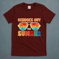 Retro Schools Out For Summer T-Shirt thumb 5
