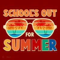 Retro Schools Out For Summer T-Shirt thumb 7