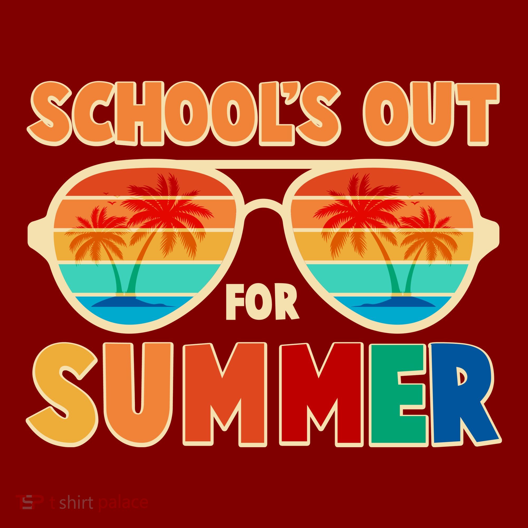 Retro Schools Out For Summer T-Shirt