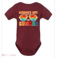 Retro Schools Out For Summer Baby Bodysuit thumb 0