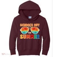 Retro Schools Out For Summer Kids Hoodie thumb 0