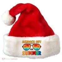 Retro Schools Out For Summer Santa Hat thumb 0